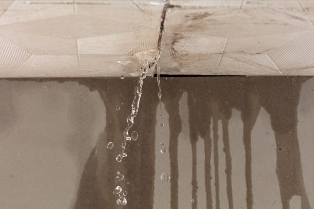 Professional Flood Damage Cleanup technician working in Grafton, MA